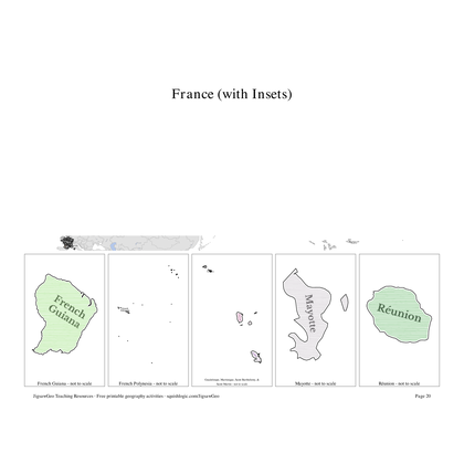 France printable resources preview