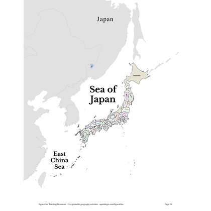 Japan printable resources preview