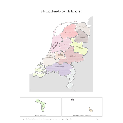 Netherlands printable resources preview