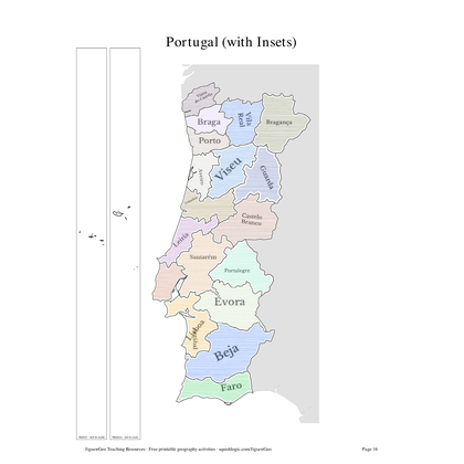 Portugal printable resources preview