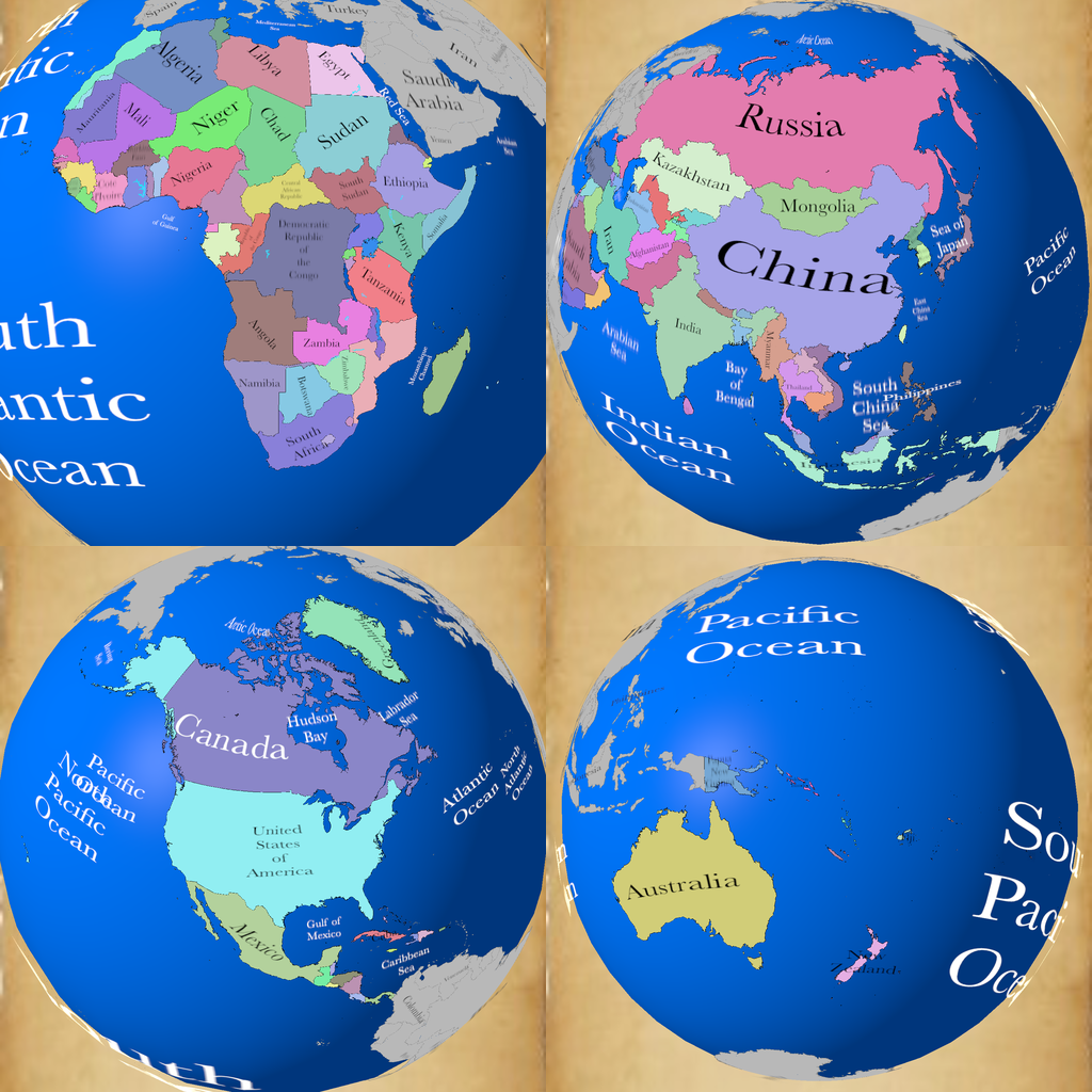 Continents Pack