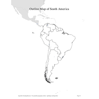 Blank maps (all grades) — label it or color it in