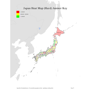 Heat maps (3-8) — shade a choropleth from real data
